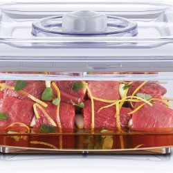 Vacuum Seal Quick Marinator, 2.25 Quarts